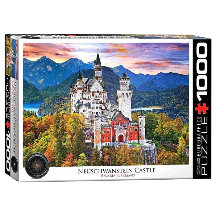 Neuschwanstein Castle - Bavaria, Germany (1000pc) Eurographics