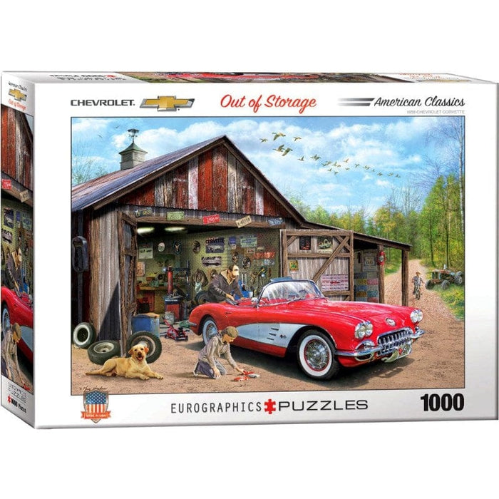 Out Of Storage Corvette (1000pc) Eurographics