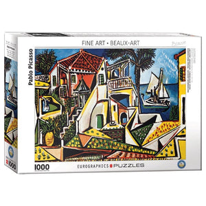 Eurographics Jigsaws Pablo Picasso - Mediterranean Landscape - Fine Art Collection (1000pc) Eurographics