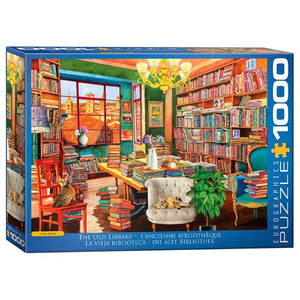 Eurographics Jigsaws The Old Library (1000pc) Eurographics