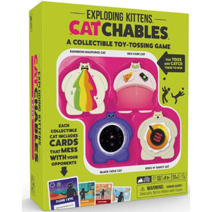 Exploding Kittens Board & Card Games Catchables Core 4-Pack (July 2024 release)