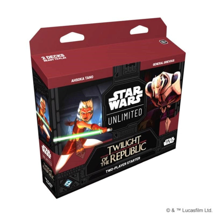 Star Wars Unlimited TCG - Twilight of the Republic - Two-Player Starter (Preorder - 15/11/2024 Release)