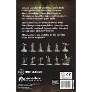 Free League Board & Card Games Crusader Kings - Councilors & Inventions Expansion