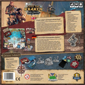 Funtails Board & Card Games Feed the Kraken - Board Game - Deluxe Edition