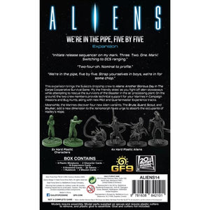 Gale Force Nine Board & Card Games Aliens - Another Glorious Day in the Corps - We're In The Pipe, Five By Five Expansion