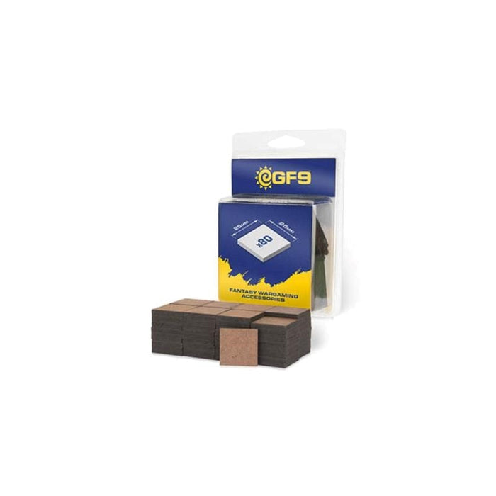 GF9 - MDF Square Base - 25mm (80)