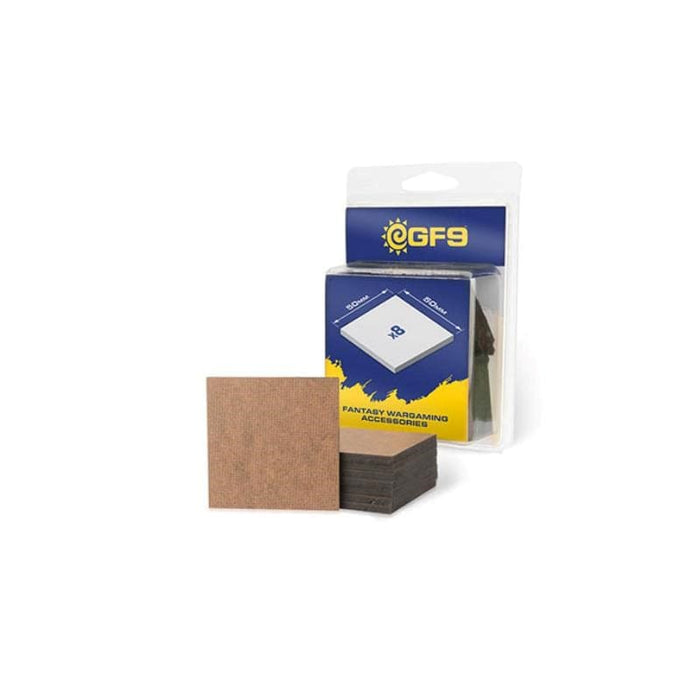 GF9 - MDF Square Base  50mm (10)