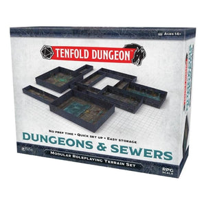 Gale Force Nine Miniatures Tenfold Dungeon - Dungeons & Sewers