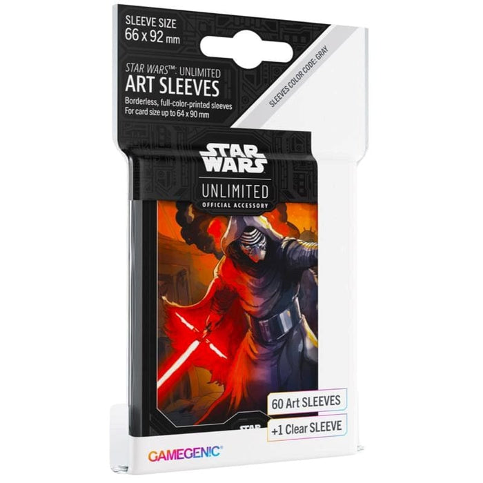 Card Sleeves - Gamegenic Star Wars Unlimited - Art Sleeves - Kylo Ren