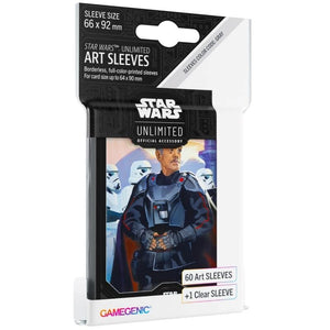 Gamegenic Trading Card Games Card Sleeves - Gamegenic Star Wars Unlimited - Art Sleeves - Moff Gideon