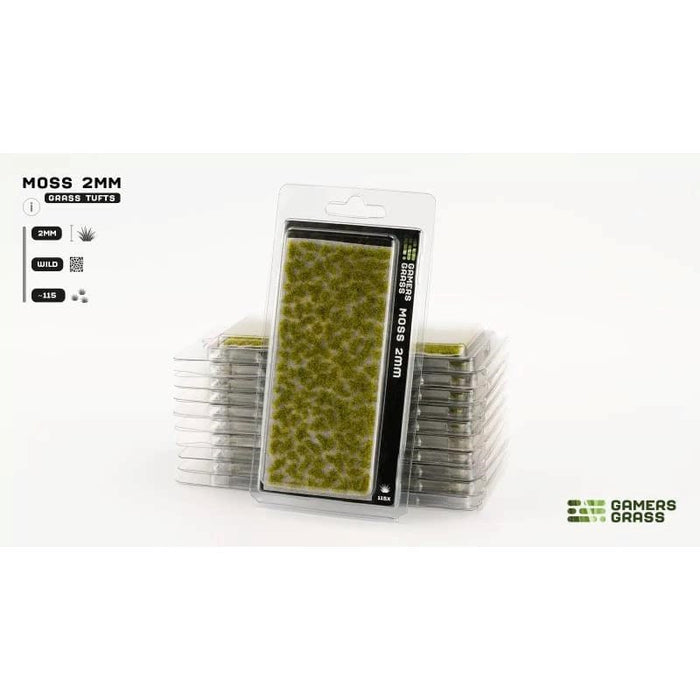 Gamers Grass - Moss 2mm Wild Tufts