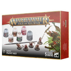 Games Workshop Hobby Age Of Sigmar - Skaven - Paint Set (Preorder - 10/08/2024 release)