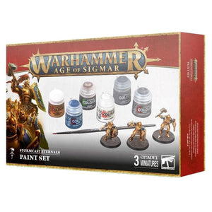 Games Workshop Hobby Age Of Sigmar - Stormcast Eternals - Paint Set (2024) (Preorder - 10/08/2024 release)