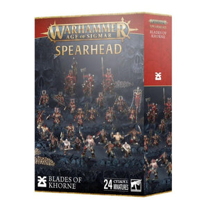 Games Workshop Miniatures Age of Sigmar - Blades Of Khorne - Spearhead