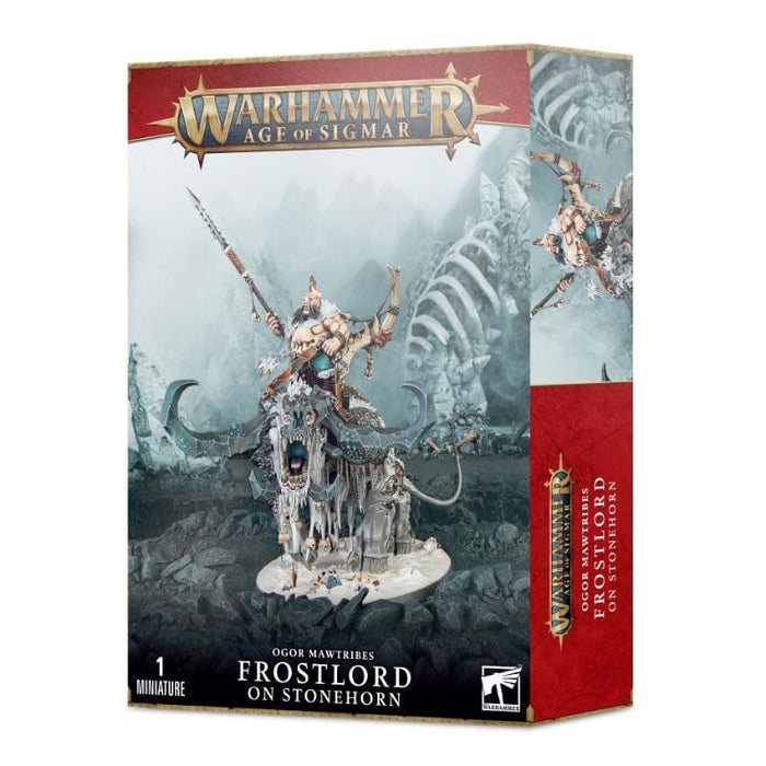 Age of Sigmar - Ogor Mawtribes - Frostlord On Stonehorn