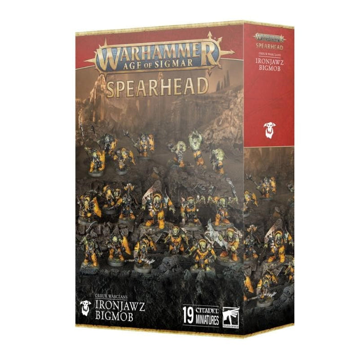 Age of Sigmar - Orruk Warclans - Spearhead - Ironjawz Bigmob (Preorder - 01/03/2025 Release)