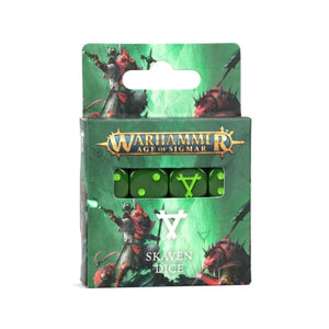 Games Workshop Miniatures Age of Sigmar - Skaven - Dice Set (Preorder - 21/09/2024 release)