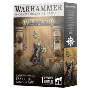 Games Workshop Miniatures Age Of Sigmar - Slaves To Darkness - Tzarketh Bane Of Law (Preorder - 02/11/2024 Release)