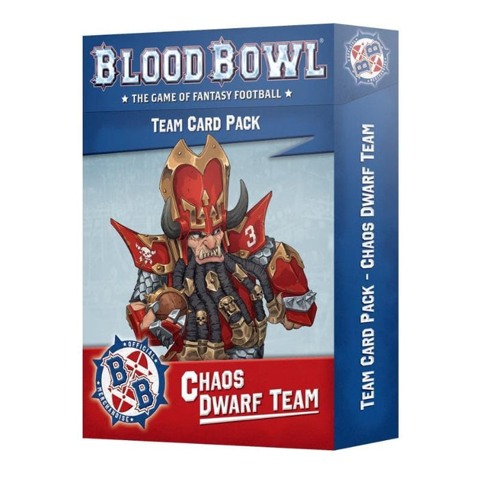 Blood Bowl - Chaos Dwarf Cards