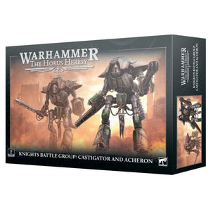 Games Workshop Miniatures Horus Heresy - Knight Houses - Battle Group - Castigator And Acheron (Preorder - 17/08/2024 release)