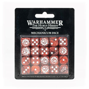 Games Workshop Miniatures Horus Heresy - Mechanicum - Dice Set (Preorder - 14/09/2024 release)