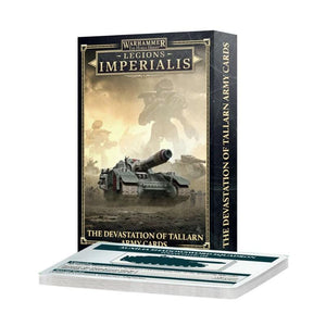 Games Workshop Miniatures Legions Imperialis - Devastation of Tallarn Army Cards (Preorder - 17/08/2024 release)