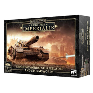 Games Workshop Miniatures Legions Imperialis - Solar Auxilia - Shadowswords, Stormblades And Stormswords (Preorder - 17/08/2024 release)