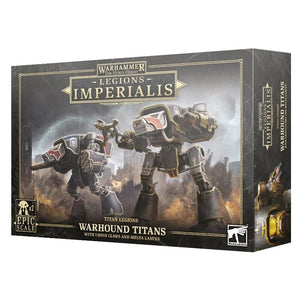 Games Workshop Miniatures Legions Imperialis - Titan Legions - Warhound Titans With Ursus Claws (29/06/24 release)