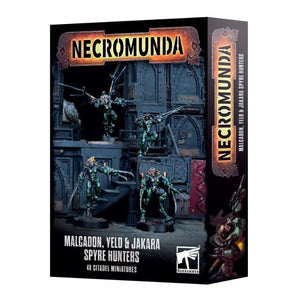 Games Workshop Miniatures Necromunda - Malcadon, Yeld & Jakara Spyre Hunter (Preorder - 31/08/2024 release)