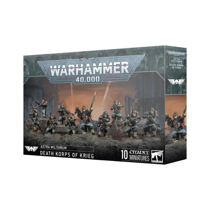 Warhammer 40k - Astra Militarum - Death Korps Of Krieg (Preorder - 22/02/2025 Release)