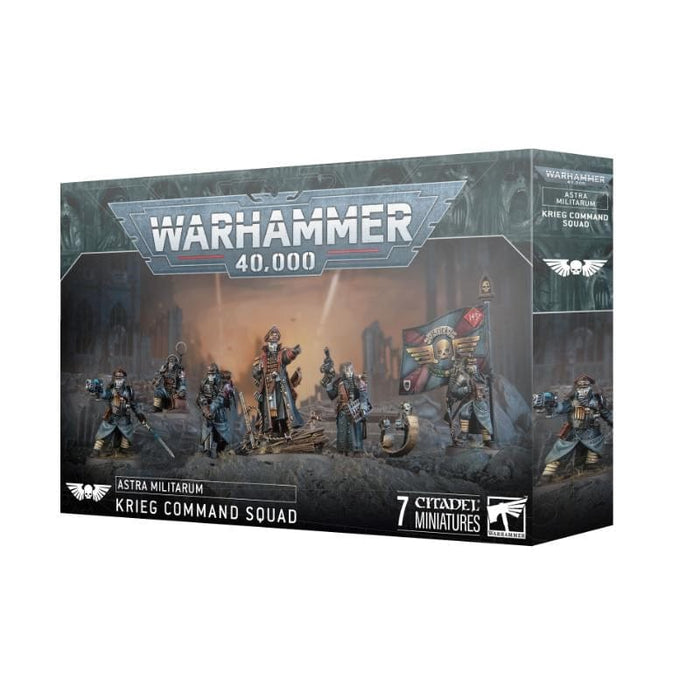 Warhammer 40k - Astra Militarum - Krieg Command Squad (Preorder - 22/02/2025 Release)