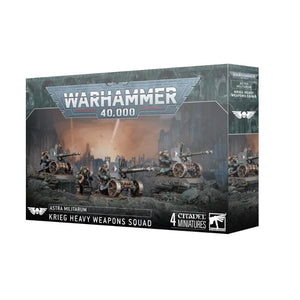 Games Workshop Miniatures Warhammer 40k - Astra Militarum - Krieg Heavy Weapons Squad (Preorder - 22/02/2025 Release)