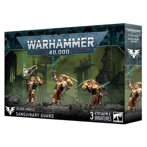 Games Workshop Miniatures Warhammer 40k - Blood Angels - Sanguinary Guard (Preorder - 02/11/2024 Release)