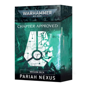 Games Workshop Miniatures Warhammer 40k - Chapter Approved - Pariah Nexus Mission Deck (22/06/24 Release)