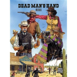 Great Escape Games Miniatures Dead Man's Hand - Redux Rulebook (inc Card Deck & Markers)