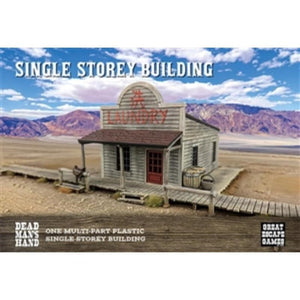 Great Escape Games Miniatures Dead Man's Hand - Single Storey Building (Plastic)