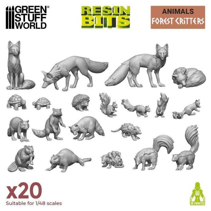 GSW - 3D Printed - Forest Animals