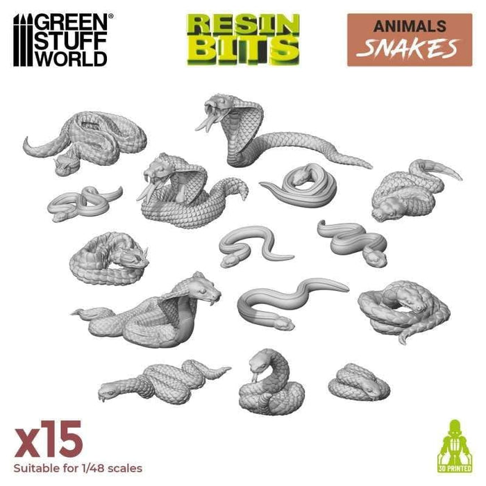 GSW - 3D printed set - Snakes