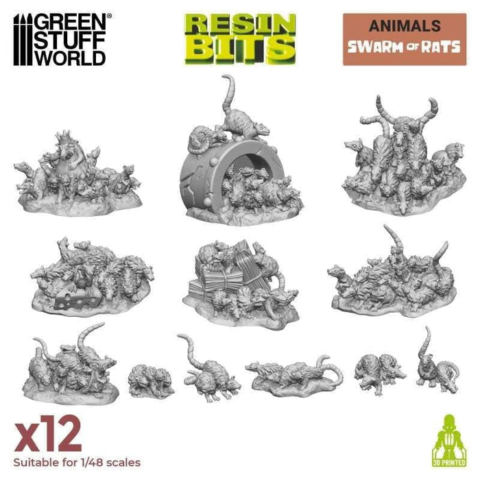 GSW - 3D Printed - Swarm of Rats