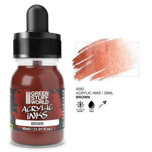 Greenstuff World Hobby GSW - Acrylic Ink Opaque - Brown