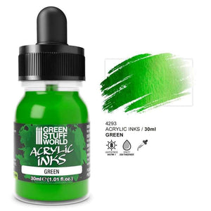 Greenstuff World Hobby GSW - Acrylic Ink Opaque - Green