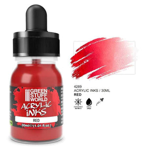 Greenstuff World Hobby GSW - Acrylic Ink Opaque - Red