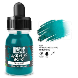 Greenstuff World Hobby GSW - Acrylic Ink Opaque - Turquoise