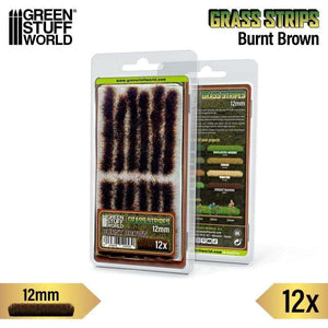 Greenstuff World Hobby GSW - Grass Strips - Burnt Brown