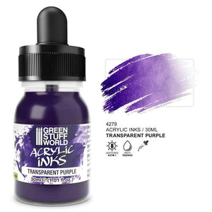 Greenstuff World Hobby GSW - Transparent Acrylic Ink - Purple