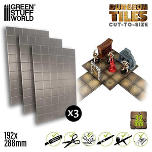 Greenstuff World Roleplaying Games GSW - Dungeon Tiles 32mm