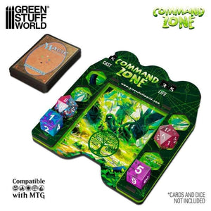 Greenstuff World Trading Card Games GSW - Command Zone Tray - Forest