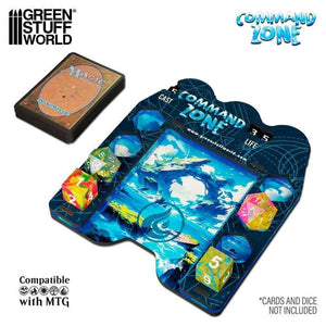 Greenstuff World Trading Card Games GSW - Command Zone Tray - Island