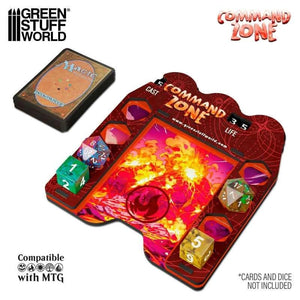 Greenstuff World Trading Card Games GSW - Command Zone Tray - Mountain