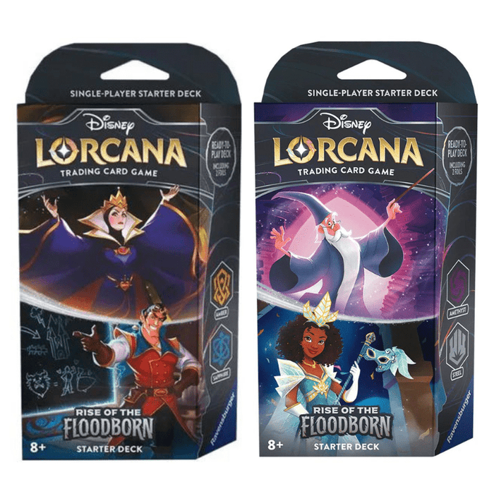 Lorcana TCG - Rise of the Floodborn - Starter Deck Bundle